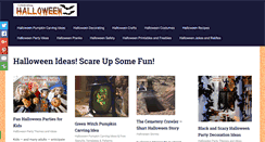 Desktop Screenshot of celebrating-halloween.com